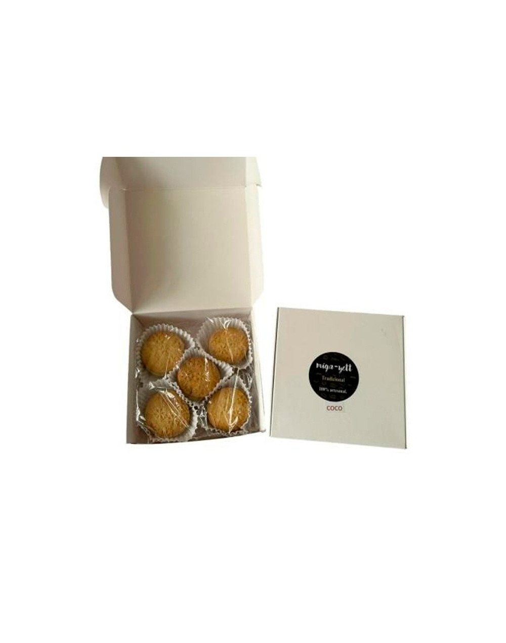 Galletas artesanales de coco