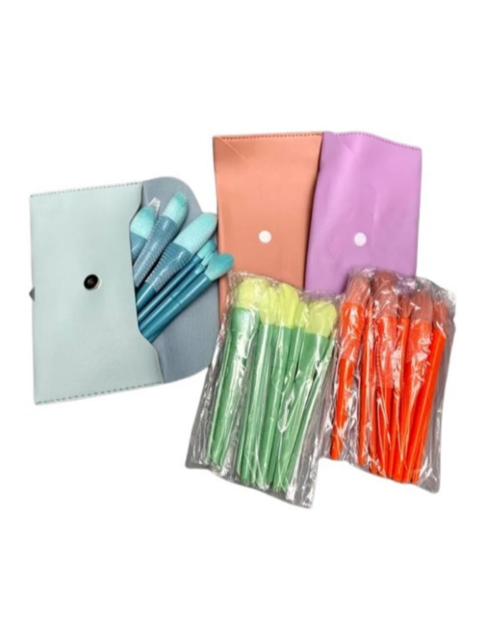 Kit brocha grandes x 10 und con estuche