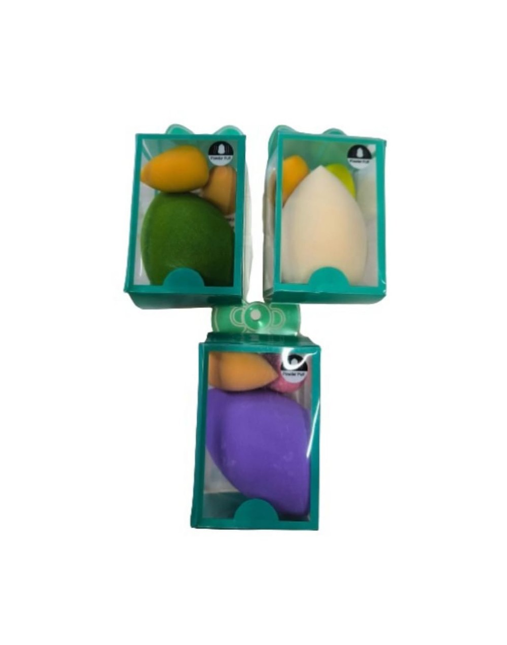 KIT X3 ESPONJAS DE MAQUILLAJE