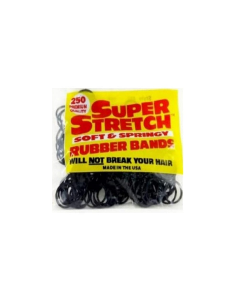 CAUCHITOS NEGROS X 250 SUPER STRETCH