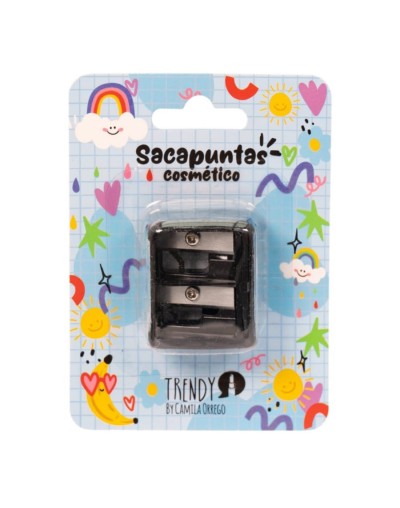 SACAPUNTAS DUO COSMETICO TRENDY