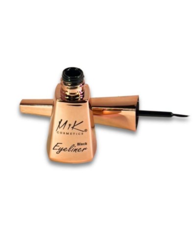 Delineador liquido ojos negro myk cosmetics