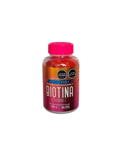 Gomas masticables con colágeno hidrolizado, biotina y vitamina e