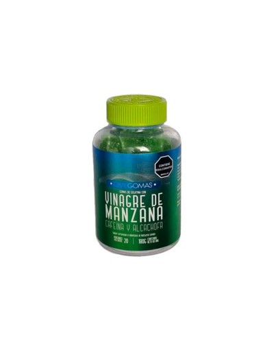 Gomas masticables con vinagre de manzana, cafeína y alcachofa