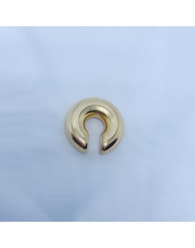 Earcuff en rodio chunki mediano