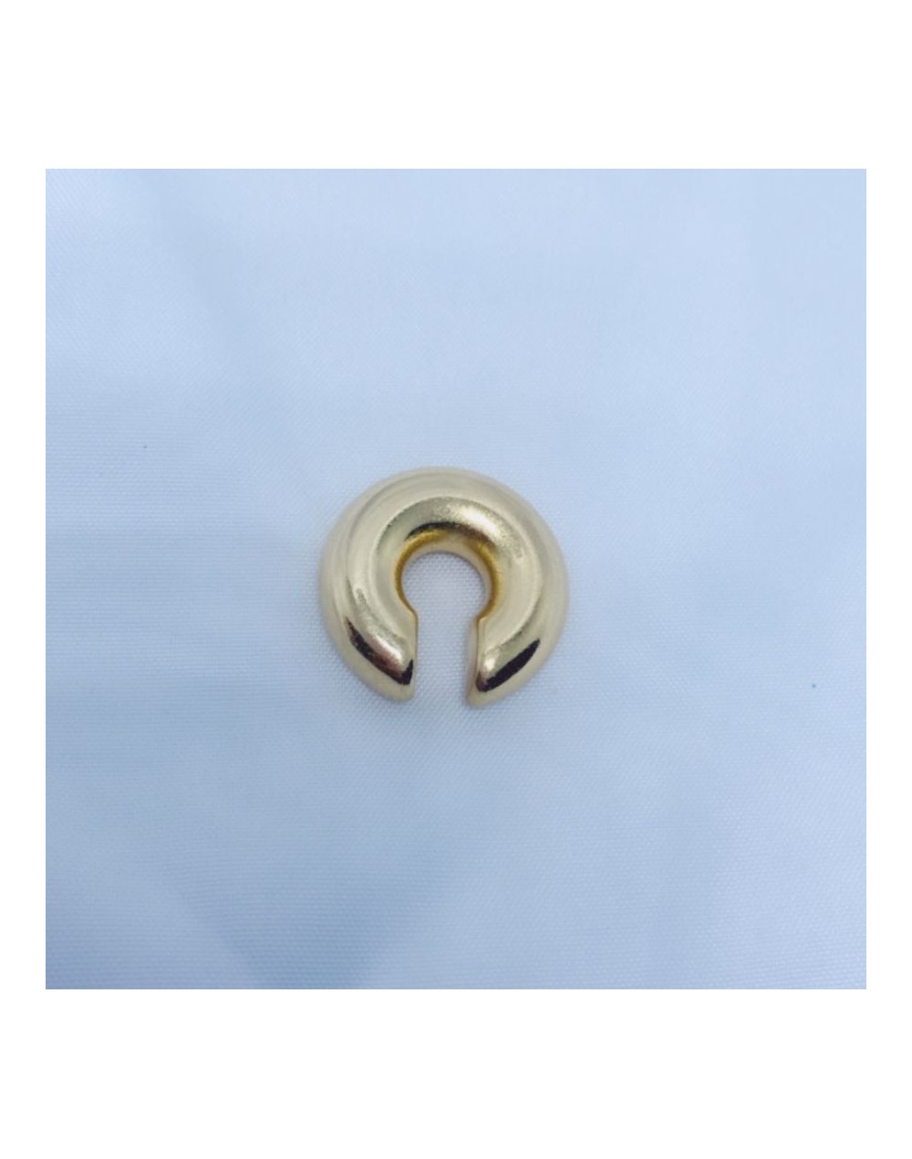 Earcuff en rodio chunki mediano