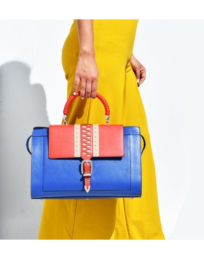 LEATHER SHOULDER BAG GIULIA