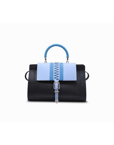 LEATHER SHOULDER BAG GIULIA
