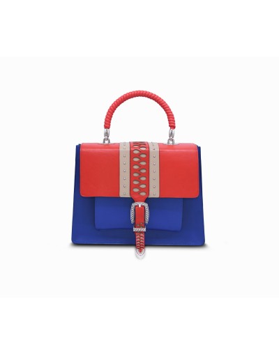 LEATHER SHOULDER BAG ALESIA