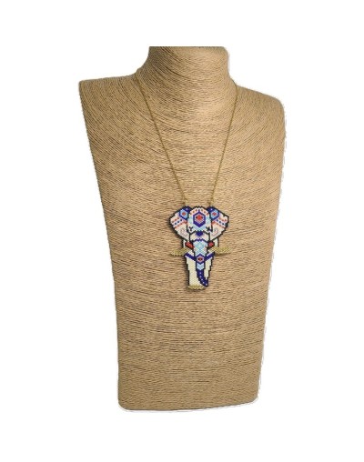 Collar elefante miyuki