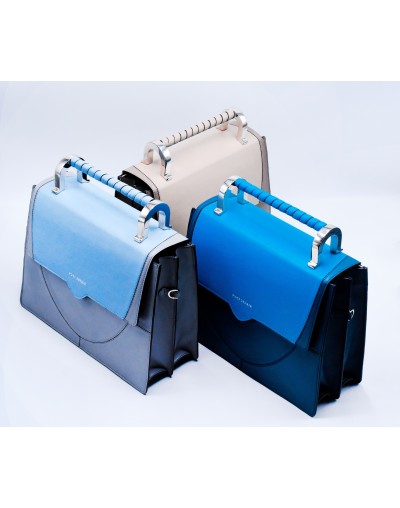 LEATHER SHOULDER BAG ALESIA
