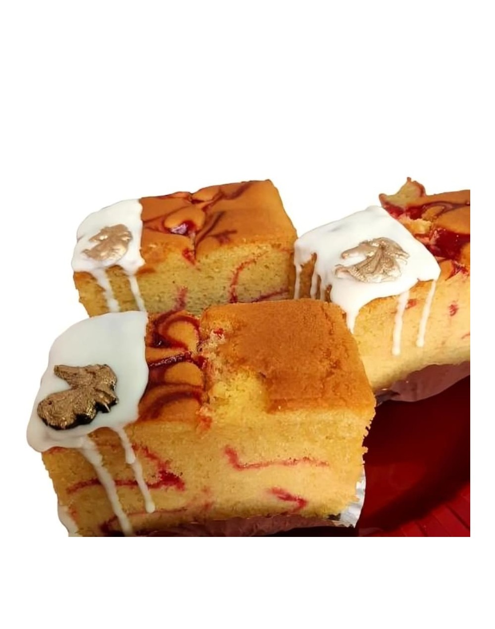 Torta de yogur griego y arándanos por 8 porciones