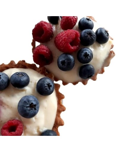 Tartaleta de frutas frescas  12 porciones 