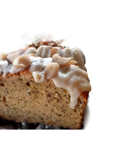 Cake de nuez, naranja y amapola 8 porciones