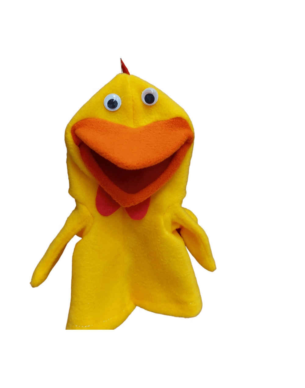 Títere de mano pollo