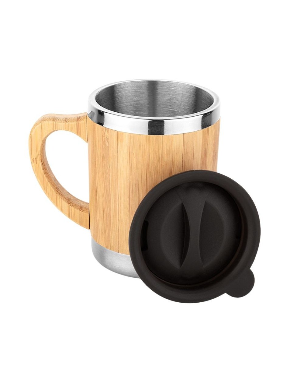 Mug de bambu viajero