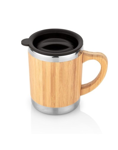 Mug de bambu viajero