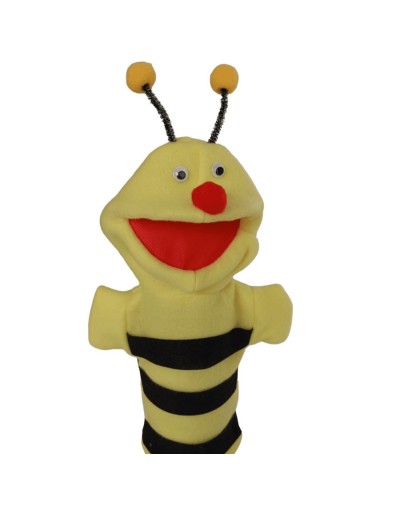 Títere de mano abeja