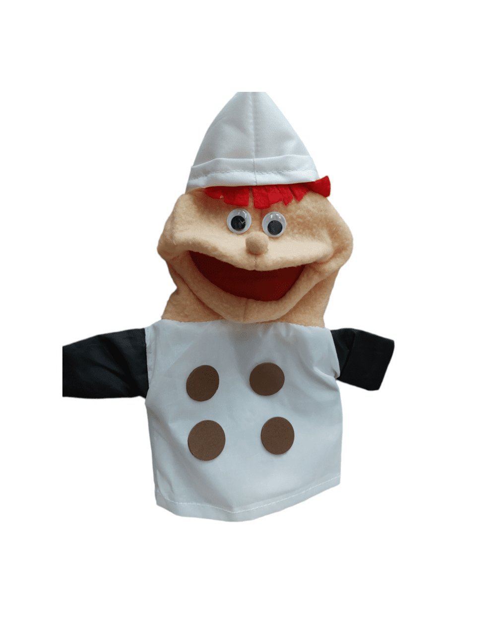 Títere chef o panadero de mano