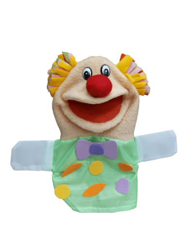 Títere payaso de mano
