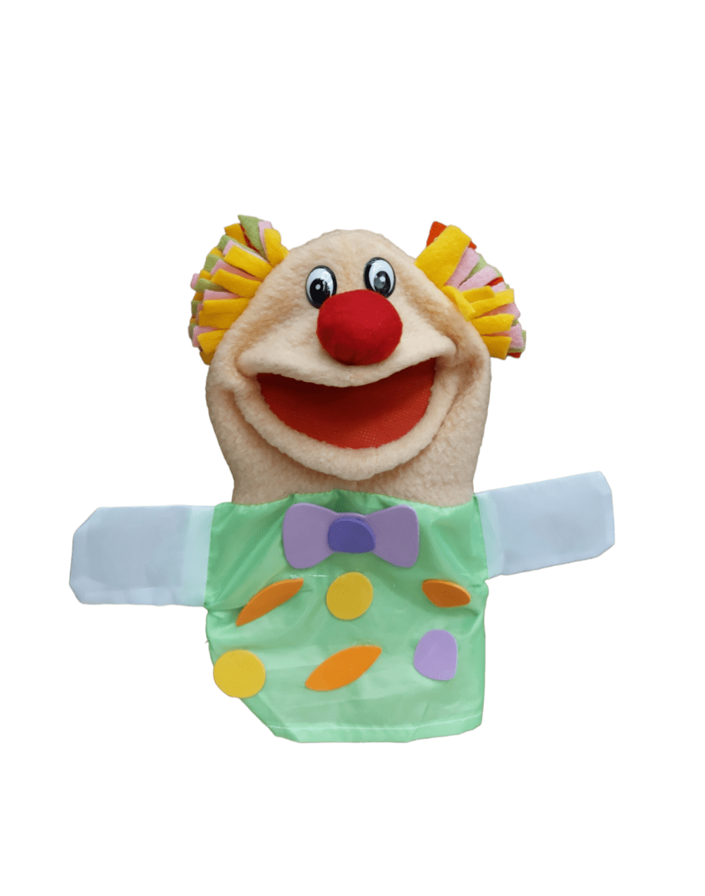 Títere payaso de mano