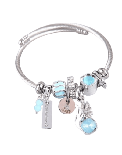 Pulsera pandora alas verdes