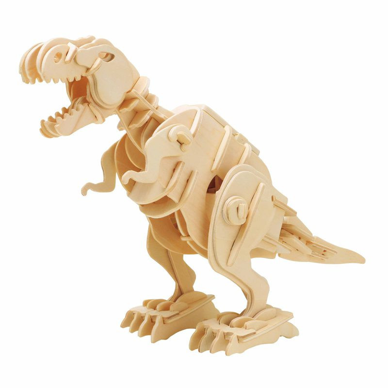 Rompecabezas 3D. Dinosaurio T-Rex