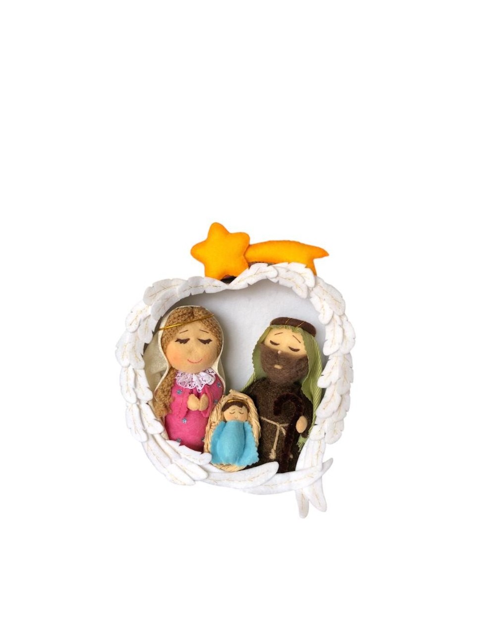 Pesebre plumas