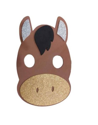 Mascaras animales en fomi