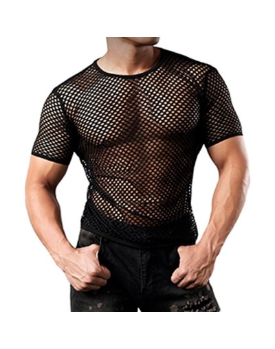 Camiseta en malla licrada para hombre