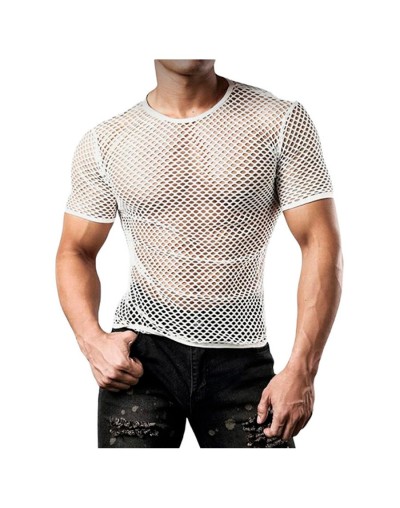 Camiseta en malla licrada para hombre