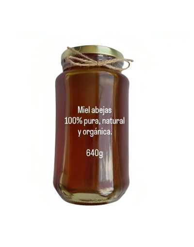 Miel de abejas orgánica, pura y natural, presentaciones de 320g, 640g y 1.000g