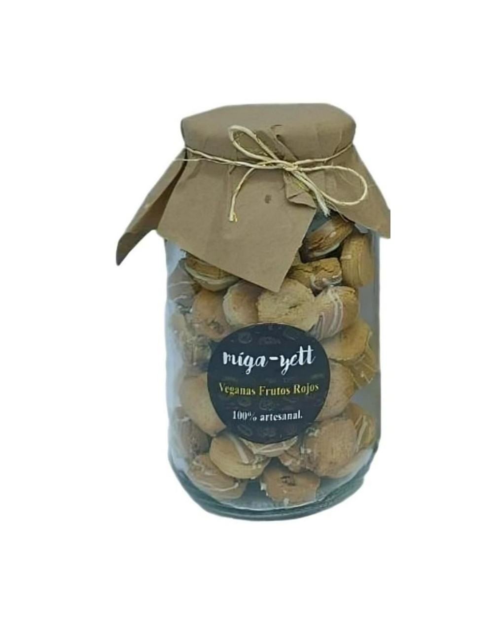 Galletas  veganas  frutos  rojos
