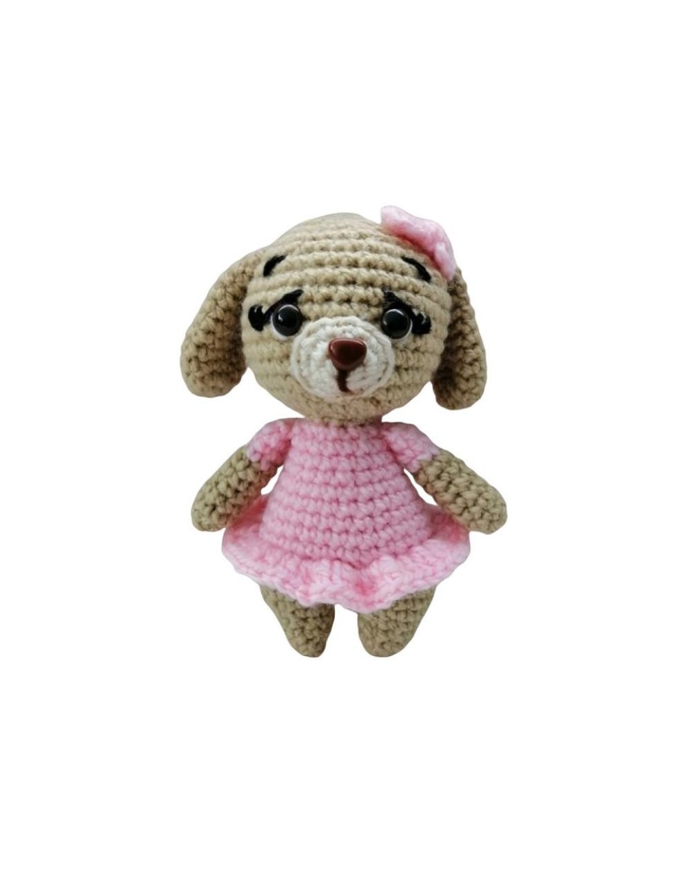 Perritos vestidos tejidos