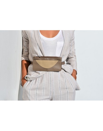 LEATHER BELT BAG LIA