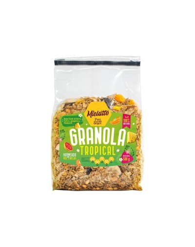 Granola tropical mielatto x 500 grs