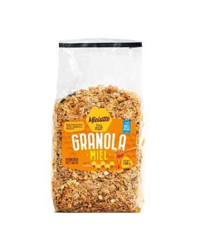 Granola miel mielatto x 500 grs