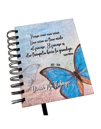 Agendas personalizadas pasta dura