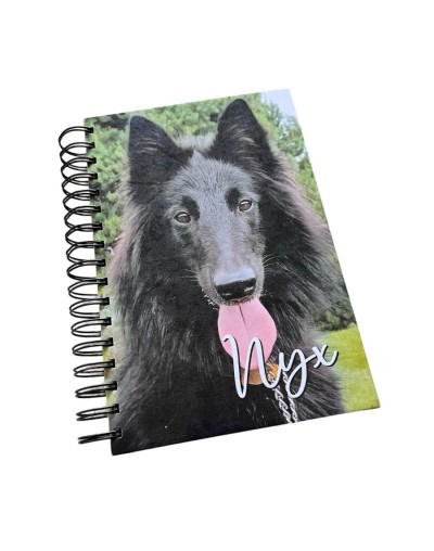 Diario para mascota personalizado pasta dura