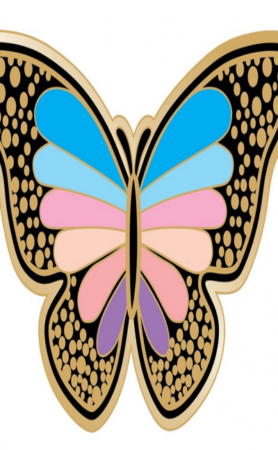 Prendedor mariposa