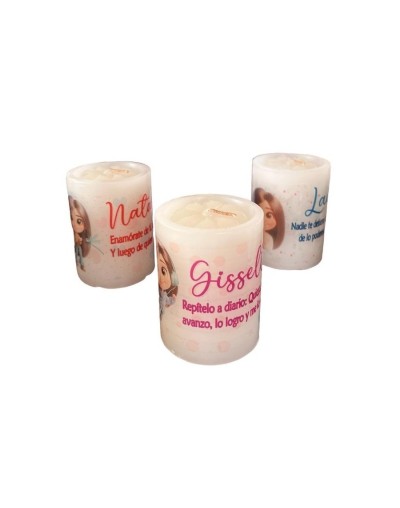 Velas personalizadas