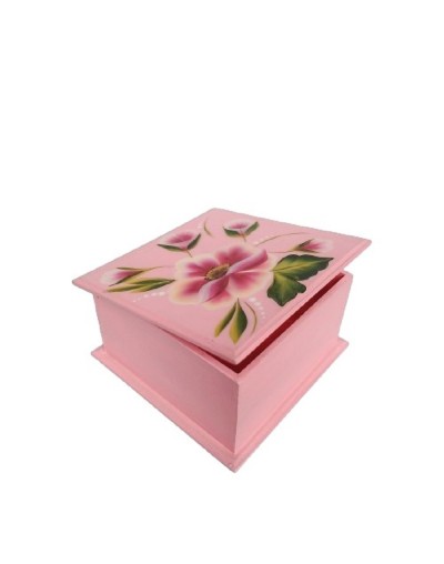 Caja magnolias pinceladas