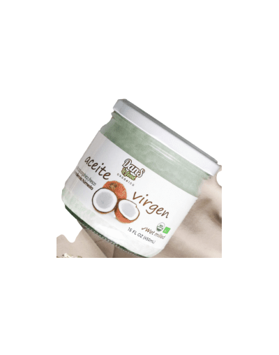 Aceite de coco organico dans le food x 450 ml