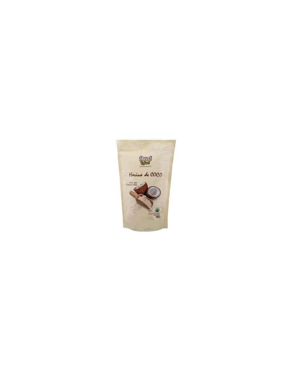 Harina de coco organica dans le food x 500 grs