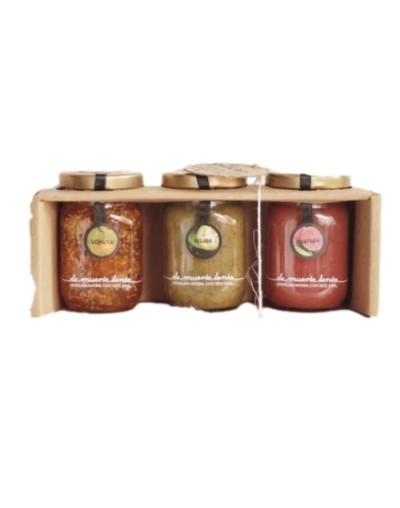Trio surtido mermeladas de muerte lenta 3 und x 105 ml