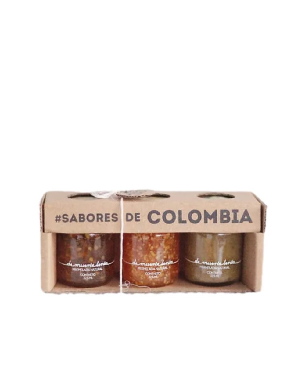 Kit de colombia mermeladas muertelenta surtido 3 und x 32.5 ml
