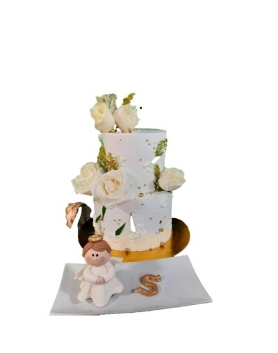 Torta tematica bautizo x 30 porciones