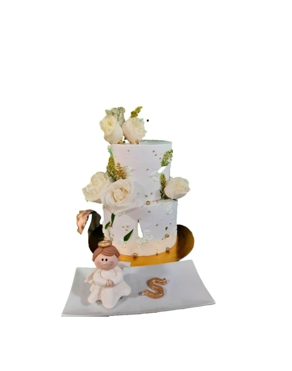 Torta tematica bautizo x 30 porciones