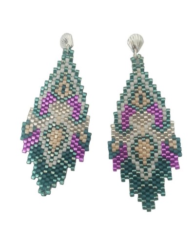 Aretes mandalas  vitalidad