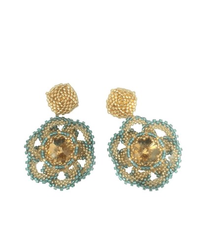 Aretes bella camellia